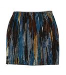 Catch My I Green_Brown Bodycon Skirt
