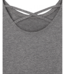 Childrens Place Grey Be Kind Sequin Cross Back Top