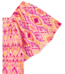 Childrens Place Orange_Pink Smocked Top