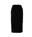 Decree Black Pencil Knit Mid-Skirts