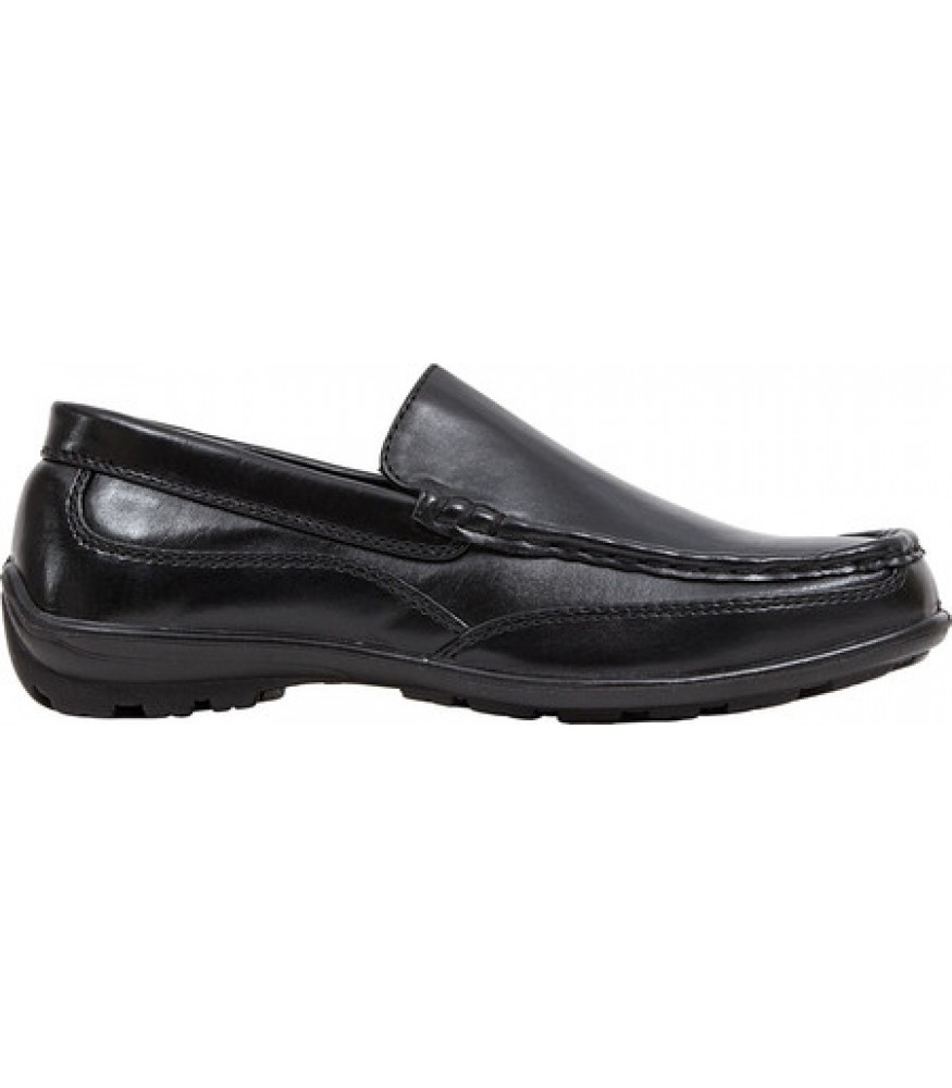 Deer Stag Black Boys Loafers 4