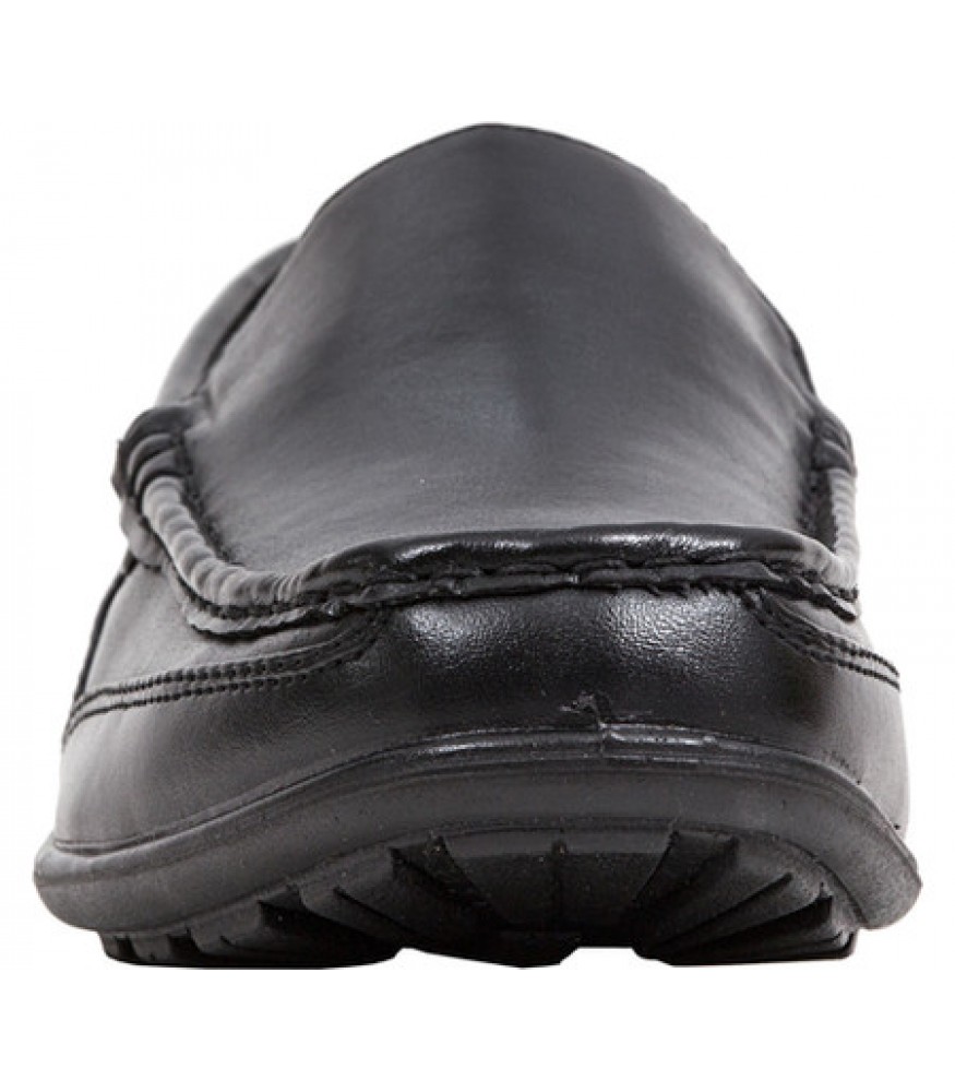 Deer Stag Black Boys Loafers 5