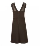 Honey And Rosie Black Illusion Bodice Sleeveless Dress