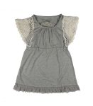 Stardoll Grey Umpire Top With Crochet Sleeve