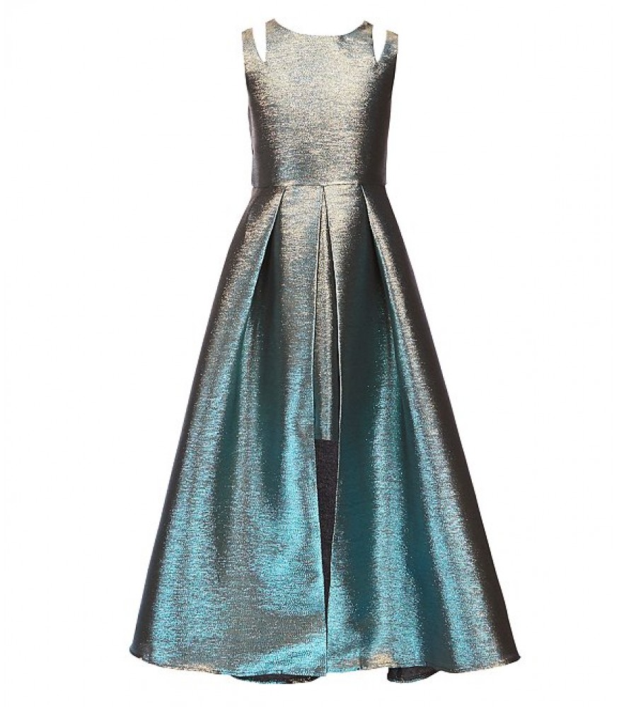 Tween Diva Aqua:Gold Dress
