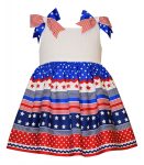 bonnie jean white:blue:red stars americana dre